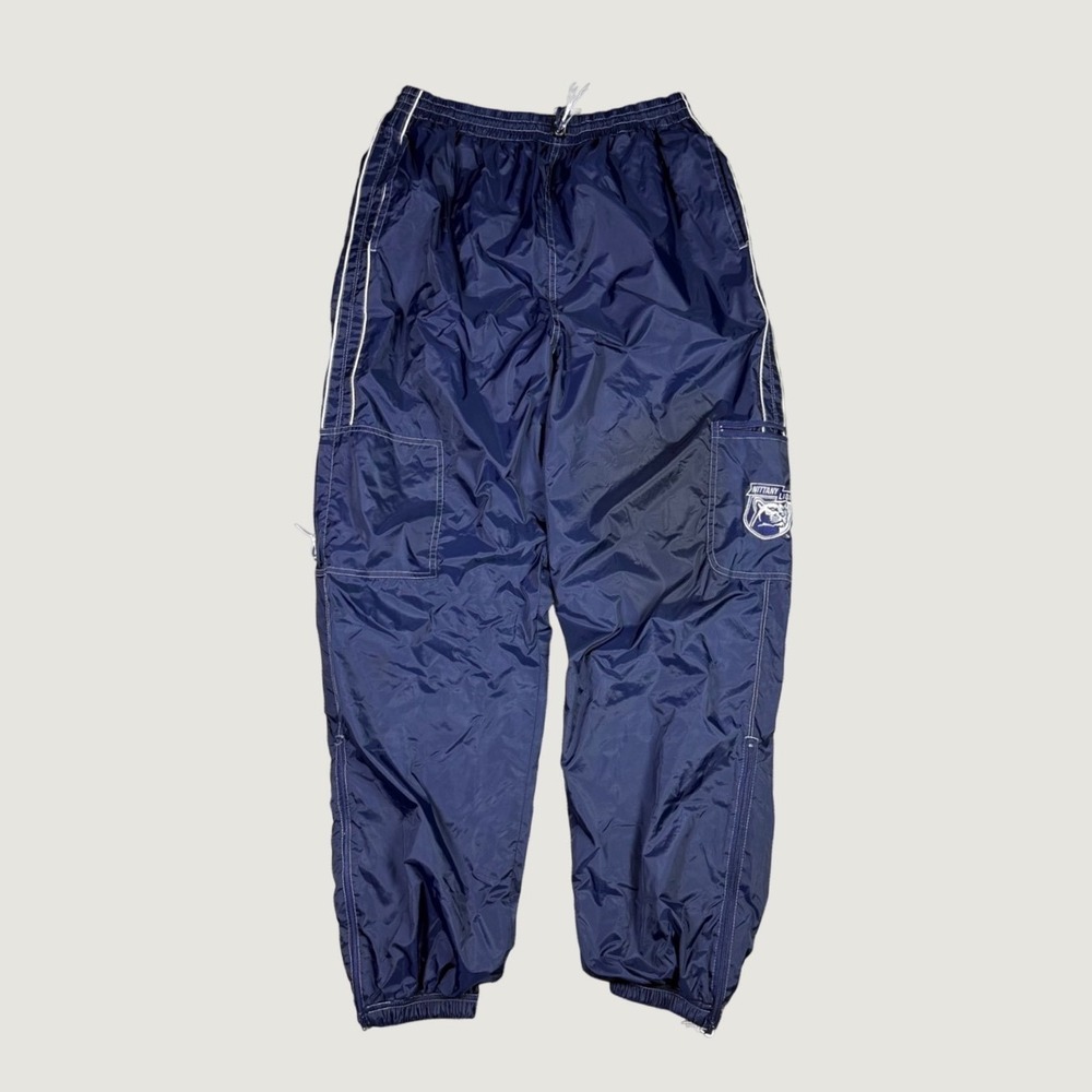 Savvy Penn State Nittany Lions Navy Blue Nylon Cargo Track Pants Mens XL